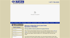 Desktop Screenshot of katzeneyecare.com